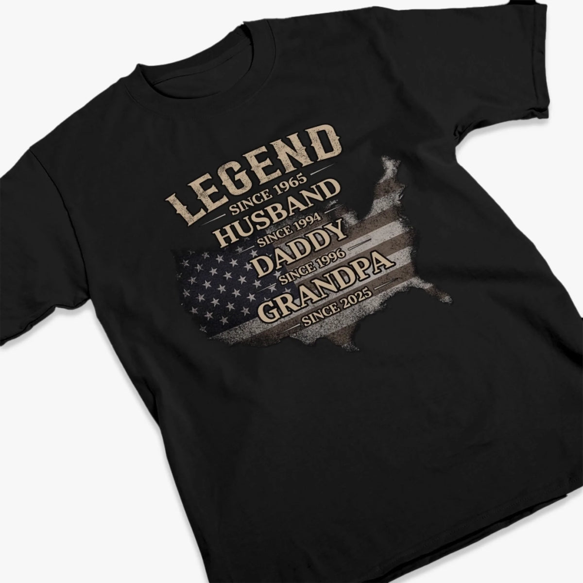 Custom Unisex T-shirt, Premium T-shirt, Hoodie - Personalized 4th Of July Gifts For Dad, Grandpa, Husband - Home Of The Brave