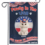 Custom Flag - Personalized America 250th Anniversary Gifts For Dog Lovers, Dog Dads, Dog Moms - Pawty In The USA