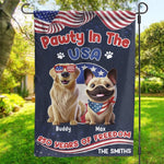 Custom Flag - Personalized America 250th Anniversary Gifts For Dog Lovers, Dog Dads, Dog Moms - Pawty In The USA