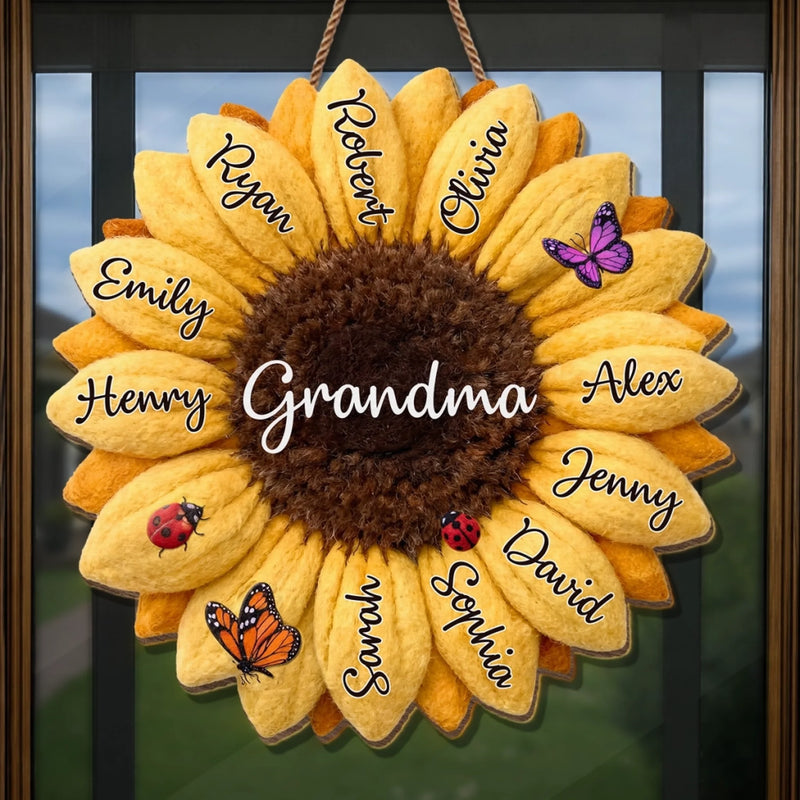 Custom Wood Sign - Personalized Birthday Gifts For Mom, Grandma - Blessed To Have You