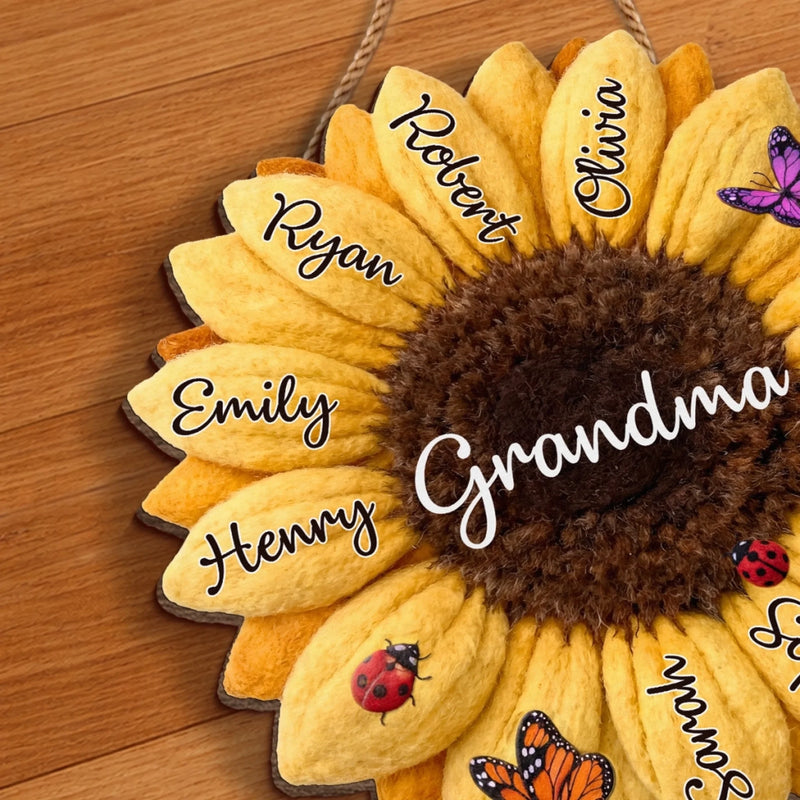 Custom Wood Sign - Personalized Birthday Gifts For Mom, Grandma - Blessed To Have You