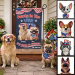 Custom Flag - Personalized America 250th Anniversary Gifts For Dog Lovers, Dog Dads, Dog Moms - Pawty In The USA