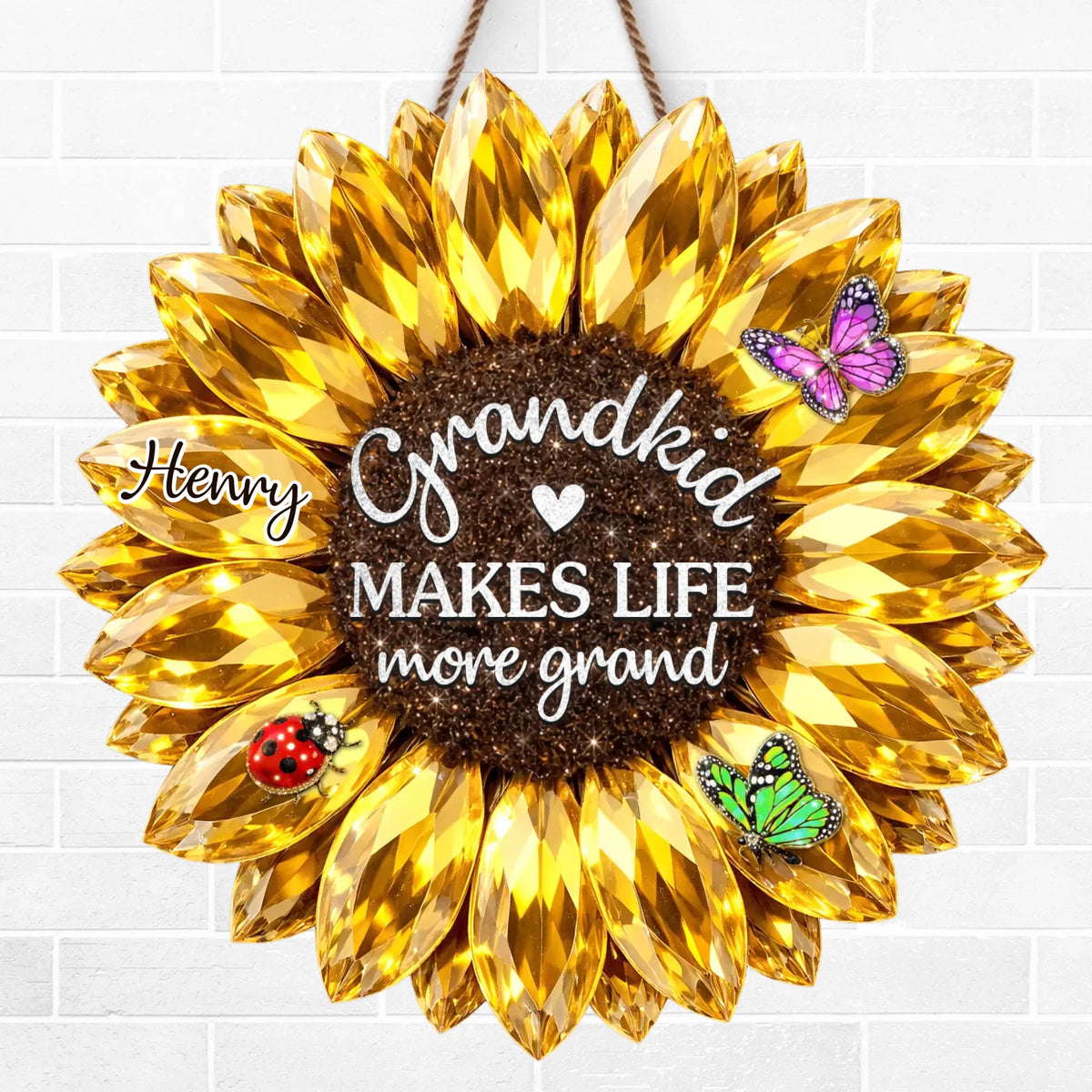 Custom Wood Sign - Personalized Birthday Gifts For Mom, Grandma - Thank You For Everything