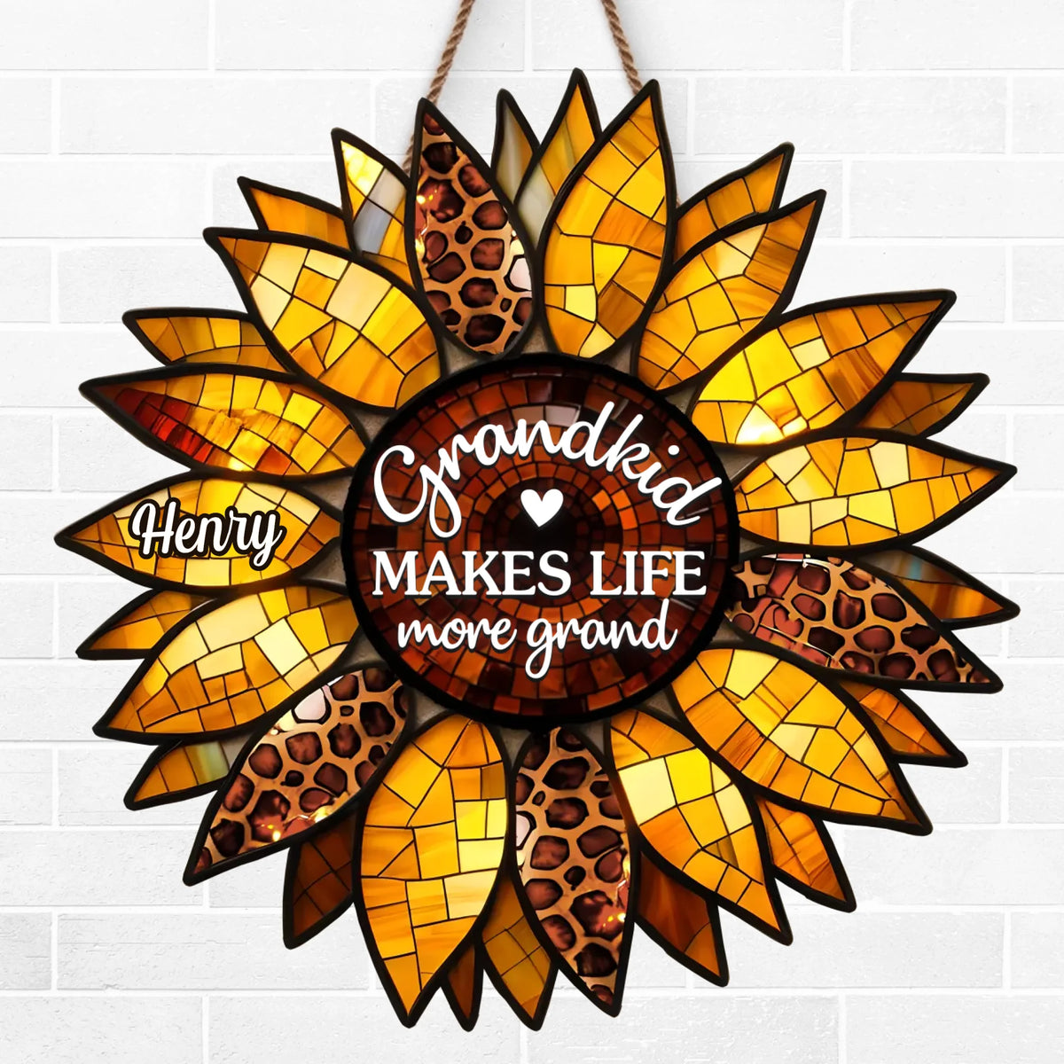 Custom Wood Sign - Personalized Birthday Gifts For Mom, Grandma - Forever Thankful For You