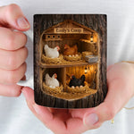 Custom Mug - Personalized Birthday Gifts For Women, Men - A Little Coop A Lot Of Love