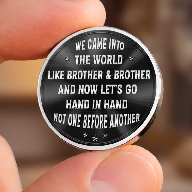 Custom Pocket Hug - Personalized Birthday Gifts For Brother - Brothers Always Have Each Other