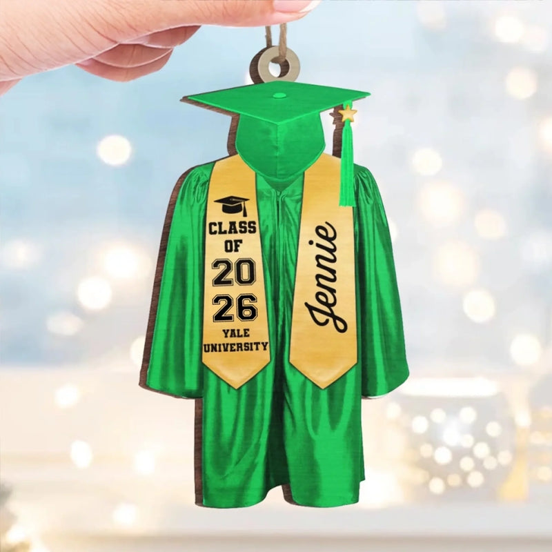 Custom Wood, Acrylic Ornament - Personalized Graduation Christmas Birthday Gifts For Brothers, Sisters, Siblings - Be The Best Of Whatever You Are