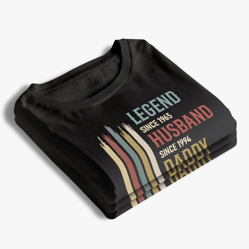 Custom Unisex T-shirt, Premium T-shirt, Hoodie - Personalized Birthday Gifts For Dad, Grandpa, Husband - Old Enough To Be Legendary