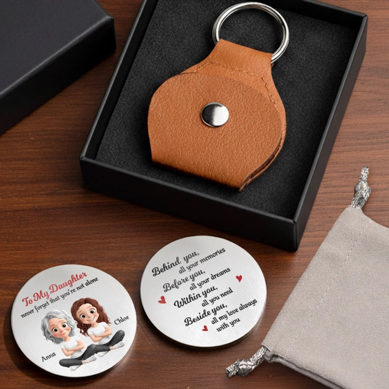 Custom Pocket Hug - Personalized Birthday Gifts For Mom, Dad, Daughter, Son - Our Love Is Always With You