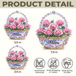 Custom Acrylic Plaque - Personalized Mother's Day Gifts For Mom, Grandma - Mom Is My Home