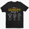 Custom Unisex T-shirt, Premium T-shirt, Sweatshirt - Personalized Birthday Gifts For Dad, Grandpa - Promoted To Grandpa