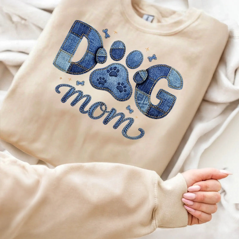Custom Unisex Sweater, Hoodie With Design On Sleeve - Personalized Birthday Gifts For Dog Cat Lovers, Dog Dad And Mom, Cat Owners - Love Lives With Pets