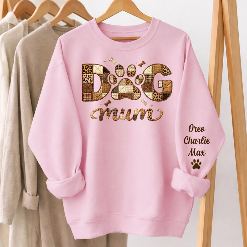 Custom Unisex Sweater, Hoodie With Design On Sleeve - Personalized Birthday Gifts For Dog Cat Lovers, Dog Dad And Mom, Cat Owners - Fur Ever Loved