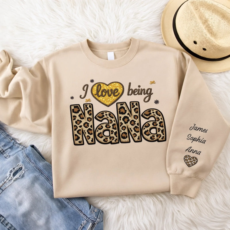 Custom Unisex Sweater, Hoodie - Personalized Birthday Gifts For Mom, Grandma - Mom Love Feels Like Home