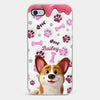 Custom Clear Phone Case - Personalized Christmas Birthday Gifts For Dog Cat Lovers, Dog Dad And Mom, Cat Owners - Pets Turn Houses Into Homes