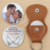 Custom Photo My Love Is Always By Your Side - Couple Personalized Custom Pocket Hug - Gift For Husband Wife, Anniversary