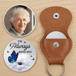 Custom Photo Pocket Hug - Personalized Memorial Sympathy Gifts For Loss Of Mom, Dad - Your Love Still Shines On