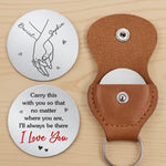 Custom Pocket Hug - Personalized Anniversary Wedding Gifts For Husband And Wife, Him And Her - Our Bond Deepens With Time