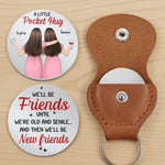 Custom Name Friendship Gifts for Best Friends - Personalized Pocket Hug