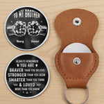 Custom Pocket Hug - Personalized Birthday Gifts For Brother - Always Brothers No Matter What