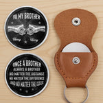 Custom Pocket Hug - Personalized Birthday Gifts For Brother - Brothers Through Thick Thin