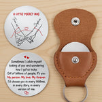 Custom Pocket Hug - Personalized Anniversary Wedding Gifts For Husband And Wife, Him And Her - My Favorite Passenger