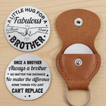 Custom Pocket Hug - Personalized Christmas Birthday Gifts For Brother, Sister - Same Roots Endless Memories
