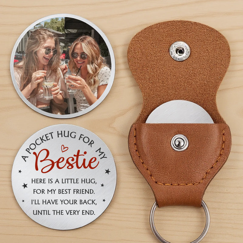 Custom Photo Your Pocket Full Of Love - Family Personalized Custom Pocket Hug - Graduation Gift For Family Members, Siblings, Brothers, Sisters