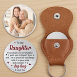 Custom Photo Daughter Gifts - Personalized Pocket Hug