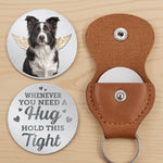 Custom Photo Until We Meet Again, My Friend - Memorial Personalized Custom Pocket Hug - Sympathy Gift For Dog Lovers