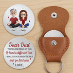 Custom Pocket Hug - Personalized Birthday Gifts For Mom, Dad - A Hug From My Heart