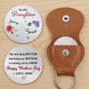 Custom Pocket Hug - Personalized Mother's Day Birthday Gifts For Mom, Daughter - Give Love From My Heart