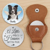 Custom Photo Gone But Not Forgotten, Forever Loved - Memorial Personalized Custom Pocket Hug - Sympathy Gift For Pet Owners, Pet Lovers