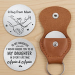 Custom Pocket Hug - Personalized Birthday Gifts For Mom, Son, Daughter - Keep Me Close