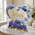 Custom Acrylic Plaque - Personalized Mother's Day Gifts For Mom, Grandma - Mom Heart Full Of Care