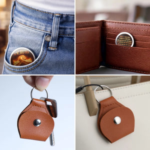 Custom Pocket Hug - Personalized Birthday Gifts For Brother - Brothers Bound For Life