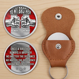 Custom Pocket Hug - Personalized Birthday Gifts For Brother - Always My Brother