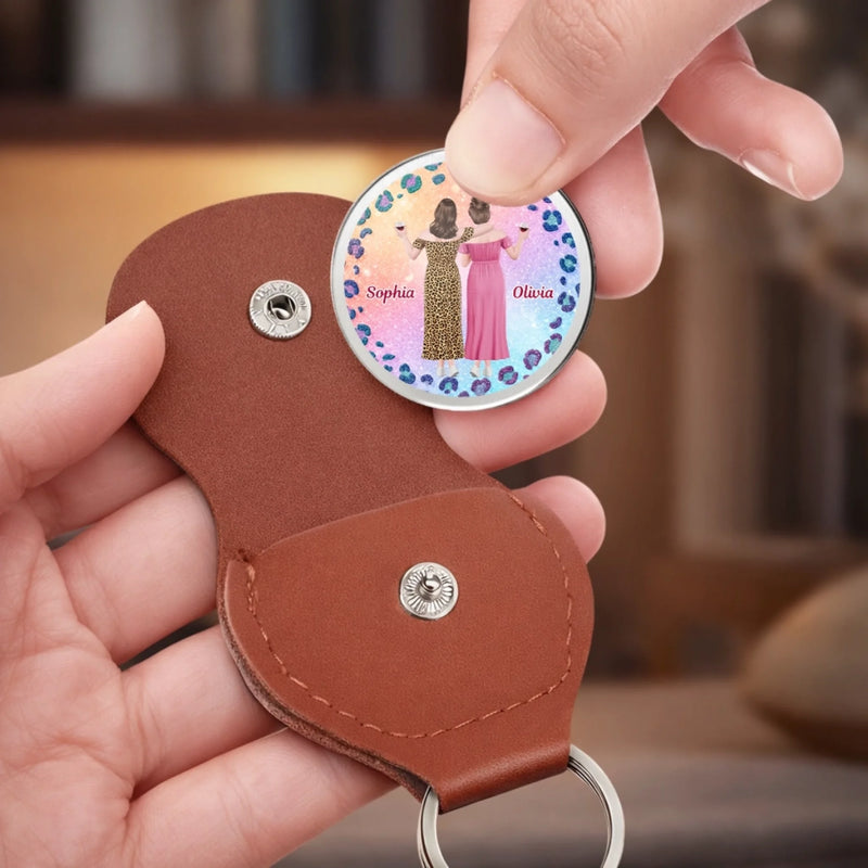 Custom Pocket Hug - Personalized Best Friend Birthday Gifts For Women, Besties, Sisters, BFF - Besties Forever, No Filter