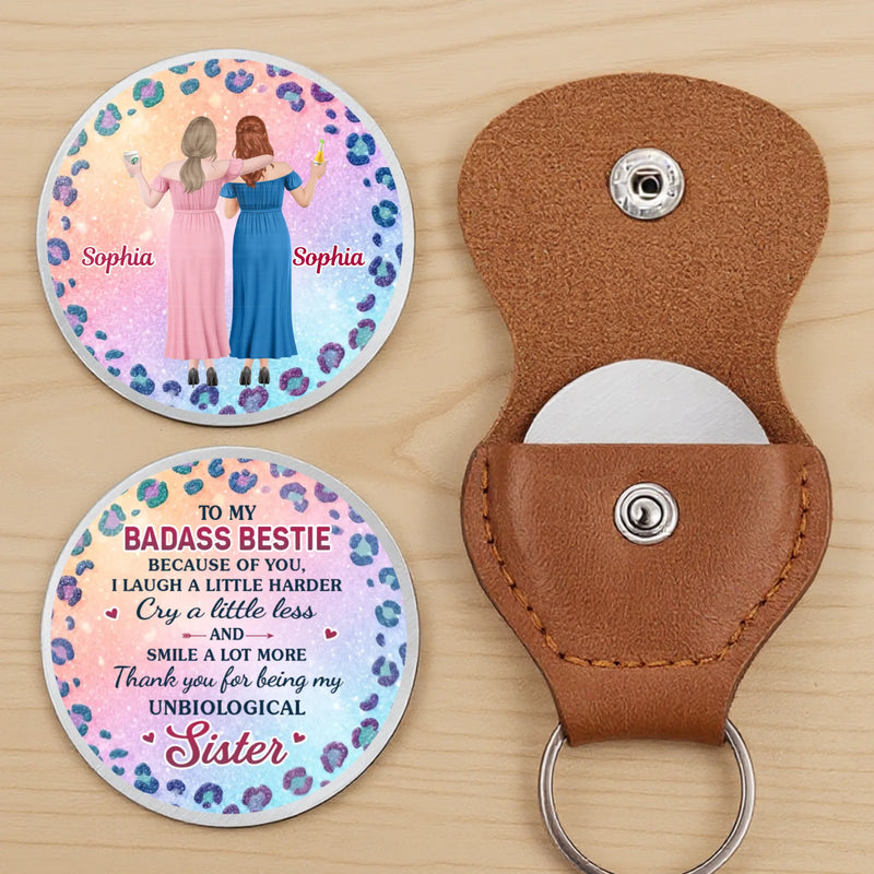Custom Pocket Hug - Personalized Best Friend Birthday Gifts For Women, Besties, Sisters, BFF - Besties Forever, No Filter