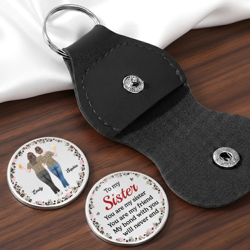Custom Pocket Hug - Personalized Best Friend Birthday Gifts For Women, Besties, Sisters, BFF - Always Got Your Back