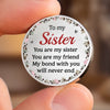 Custom Pocket Hug - Personalized Best Friend Birthday Gifts For Women, Besties, Sisters, BFF - Always Got Your Back