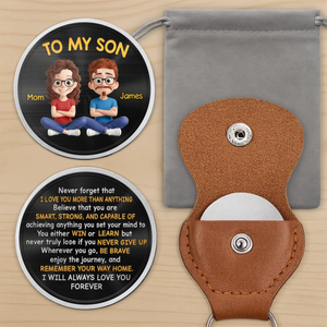 Custom Pocket Hug - Personalized Birthday Gifts For Mom, Son - Forever Your Little Boy