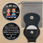Custom Pocket Hug - Personalized Birthday Gifts For Mom, Son - Always Here For You