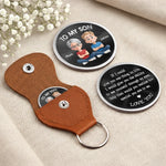 Custom Pocket Hug - Personalized Birthday Gifts For Mom, Son - Always Here For You
