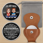 Custom Pocket Hug - Personalized Birthday Gifts For Mom, Son - Always By Your Side