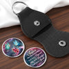 Custom Pocket Hug - Personalized Best Friend Birthday Gifts For Women, Besties, Sisters, BFF - Sisters Grow Differently, Love The Same
