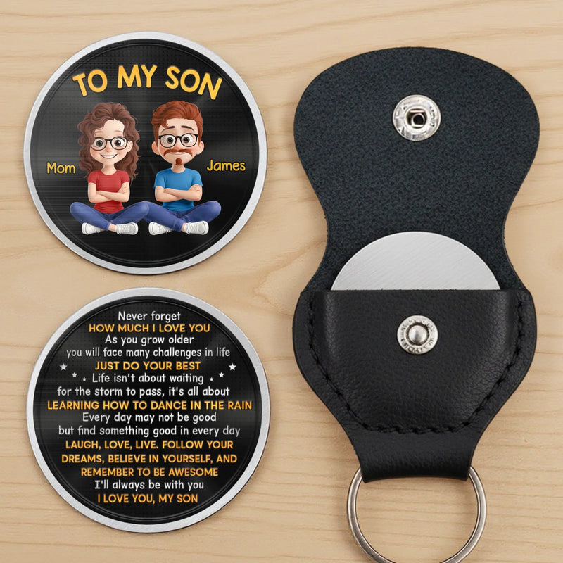 Custom Pocket Hug - Personalized Birthday Gifts For Mom, Son - Always Near You