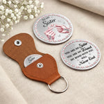 Custom Pocket Hug - Personalized Best Friend Birthday Gifts For Women, Besties, Sisters, BFF - A Friendship That Lasts Forever