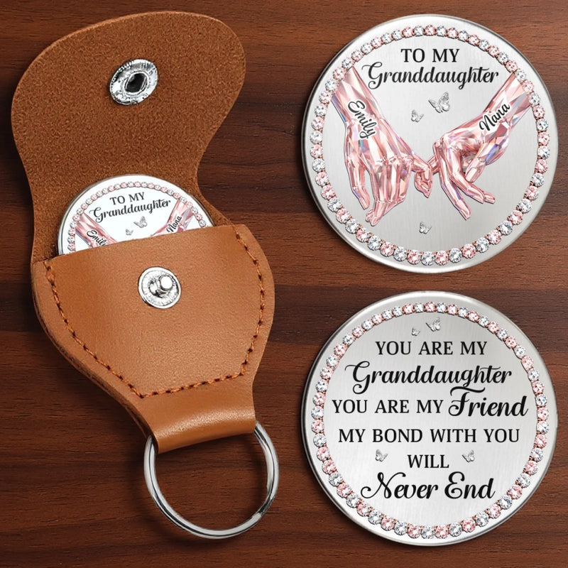 Custom Pocket Hug - Personalized Birthday Gifts For Mom, Grandma, Daughter, Granddaughter - Grateful For You