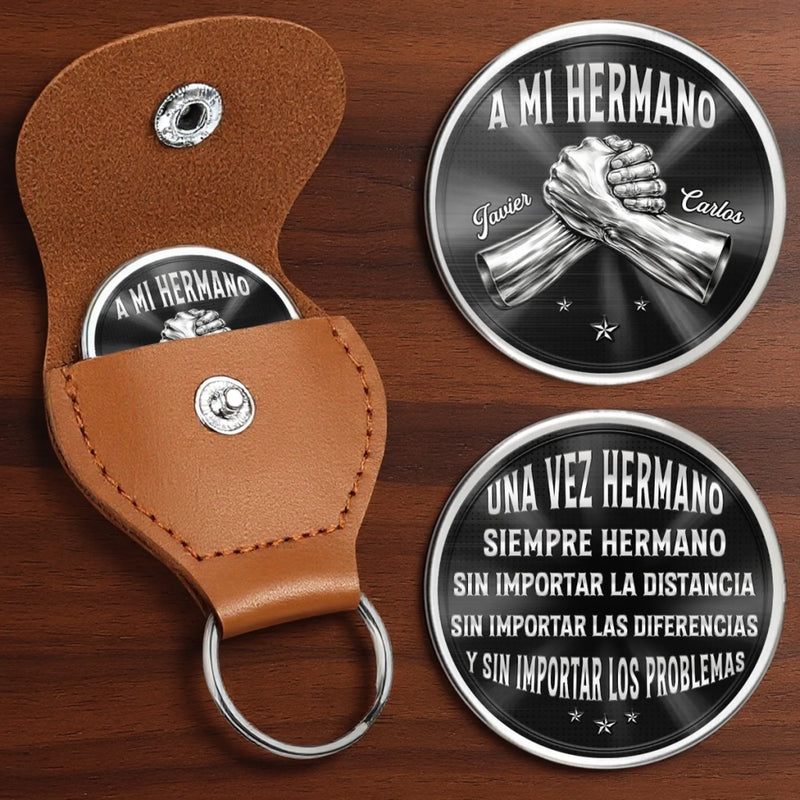 Abrazo De Bolsillo Personalizado – Regalo De Cumpleaños Personalizado Para Tu Hermano - Hermano Para Siempre
